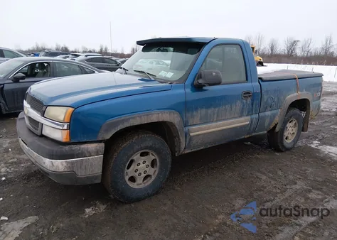 2004 Chevrolet Silverado 1500 Z71 z USA, uszkodzony, nr VIN 1GCEK14V74Z293053